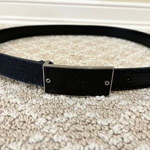 Gucci black belt